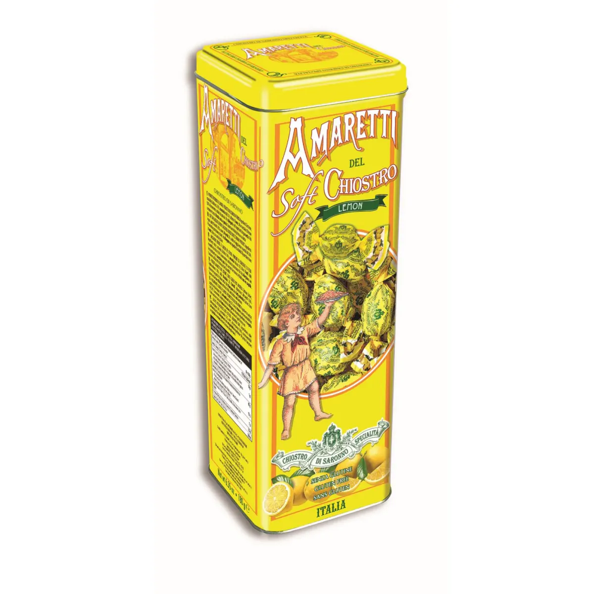 Amaretti Sitron Mandelkjeks