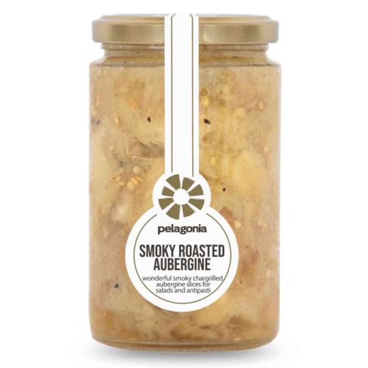 Grillet og Røkt Aubergine